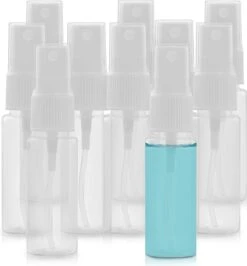 Belle Vous Mini 20ml Verstuiver Spray Flesjes (30 Pak) - Fijne Mist Spray Flesjes Met Doppen - Navulbaar Anti Lek Plastic Fles Voor Schoonmaken, Parfums, Essentiele Oliën – Reisformaat -Damesparfum Winkel 1113x1200 3