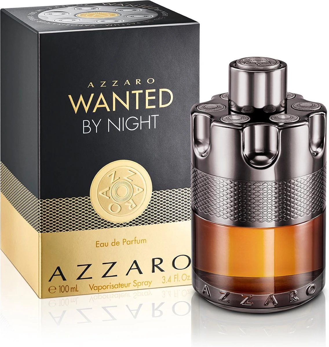 Azzaro Wanted By Night 100 Ml - Eau De Parfum - Herenparfum 4 Azzaro Wanted By Night 100 Ml - Eau De Parfum - Herenparfum - Afbeelding 2