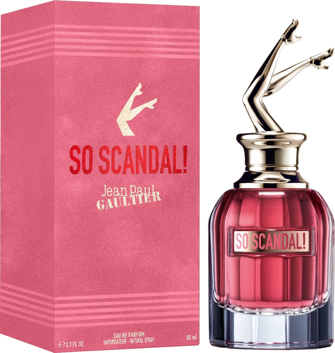 Jean Paul Gaultier - Eau De Parfum - So Scandal - 80 Ml 4 Jean Paul Gaultier - Eau De Parfum - So Scandal - 80 Ml - Afbeelding 2