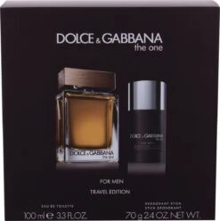 Dolce & Gabbana The One For Men Geschenkset - Eau De Toilette + Deodorant -Damesparfum Winkel 1194x1200 3