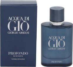 Armani Acqua Di Gio Profondo - Eau De Parfum - 40Ml - Heren -Damesparfum Winkel 1200x1113