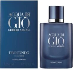 Armani Acqua Di Gio Profondo - Eau De Parfum - 40Ml - Heren -Damesparfum Winkel 1200x1129 1