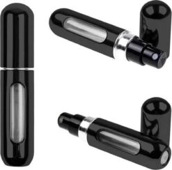 Mini Parfum Flesje | Lipstick Formaat Navulbare Parfum Verstuiver - Zwart -Damesparfum Winkel 1200x1184 5