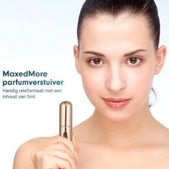 Merkloos Parfum Spray - Navulbare Parfum Verstuiver - Navulling Voor Parfum - Parfumverstuiver - Goudkleurig -Damesparfum Winkel 1200x1200 325