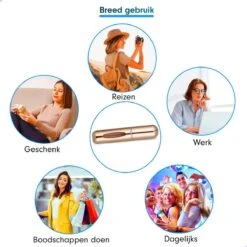 Merkloos Parfum Spray - Navulbare Parfum Verstuiver - Navulling Voor Parfum - Parfumverstuiver - Goudkleurig -Damesparfum Winkel 1200x1200 326