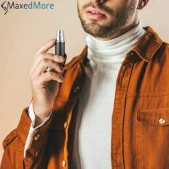 Mini Parfum Flesje 2-PACK Zwart En Zilver| Lipstick Formaat Navulbare Parfum Verstuiver -Damesparfum Winkel 1200x1200 358