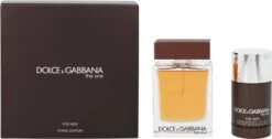 Dolce & Gabbana The One For Men Geschenkset - Eau De Toilette + Deodorant -Damesparfum Winkel 1200x613