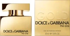 DOLCE & GABBANA - The One Gold Eau De Parfum Intense - 30 Ml - Eau De Parfum -Damesparfum Winkel 1200x618