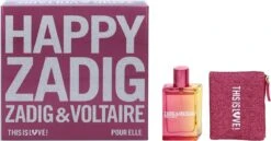 Zadig & Voltaire This Is Love! Giftset - 50 Ml Eau De Parfum + Toilettas - Geurengeschenkset -Damesparfum Winkel 1200x627