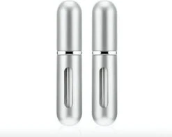 Navulbaar Parfum Flesje -Mini Parfumflesje -Hervulbaar Parfumflesje - Hervulbare Verstuiver - Zilver - Aluminium - Spray -Damesparfum Winkel 1200x959 4