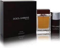 Dolce & Gabbana The One For Men Geschenkset - Eau De Toilette + Deodorant -Damesparfum Winkel 1200x975 1