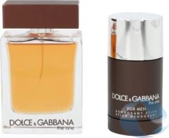 Dolce & Gabbana The One For Men Geschenkset - Eau De Toilette + Deodorant -Damesparfum Winkel 1200x983 1