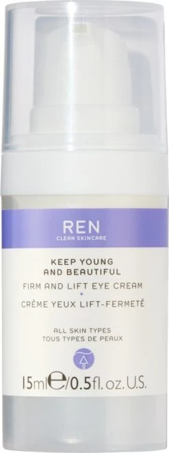 Ren Clean Skincare - Keep Young And Beautiful Firm And Lift Eye Cream -Damesparfum Winkel 448x1200