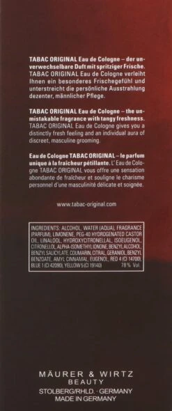 Tabac Original - 150 Ml - Eau De Cologne Spray - Herenparfum -Damesparfum Winkel 502x1200 2