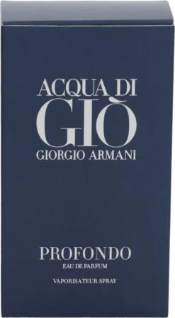 Armani Acqua Di Gio Profondo - Eau De Parfum - 40Ml - Heren -Damesparfum Winkel 661x1200 1