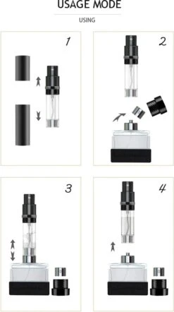 Hervulbare Parfumverstuiver-5ml-Mini Parfumverstuiver-Kleine Spuitfles Voor Parfum-Lege Parfumflesje Voor Op Reis Glasspray Draagbaar Parfumpakket Met Lederen Hoes - Mandarijn Groen -Damesparfum Winkel 671x1200 4
