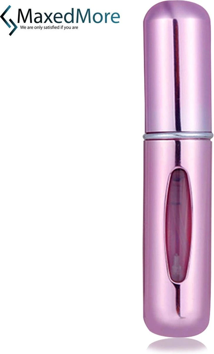 Mini Parfum Flesje 2-PACK Goud En Roze| Lipstick Formaat Navulbare Parfum Verstuiver 4 Mini Parfum Flesje 2-PACK Goud En Roze| Lipstick Formaat Navulbare Parfum Verstuiver - Afbeelding 2