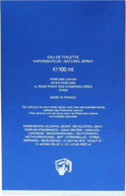 Lanvin L'homme 100 Ml - Eau De Toilette - Herenparfum -Damesparfum Winkel 772x1200 2