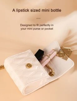 Hervulbare Parfumverstuiver-5ml-Mini Parfumverstuiver-Kleine Spuitfles Voor Parfum-Lege Parfumflesje Voor Op Reis Glasspray Draagbaar Parfumpakket Met Lederen Hoes - Mandarijn Groen -Damesparfum Winkel 910x1200 1