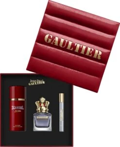 Jean Paul Gaultier Scandal Pour Homme Giftset - 50 Ml Eau De Toilette Spray + 10 Ml Eau De Toilette Tasspray + 150 Ml Deospray - Cadeauset Voor Heren -Damesparfum Winkel 979x1200 1